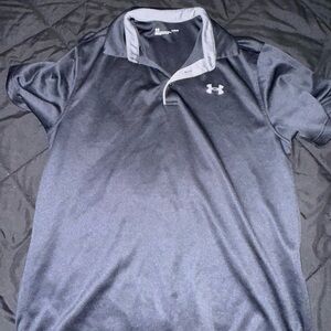 Under Armour Men's Black Polo Shirt
